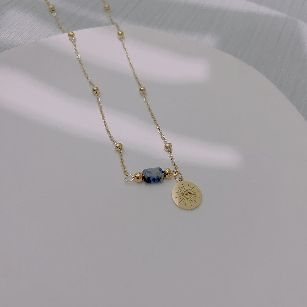 Lapis Lazuli Evil Eye Necklace