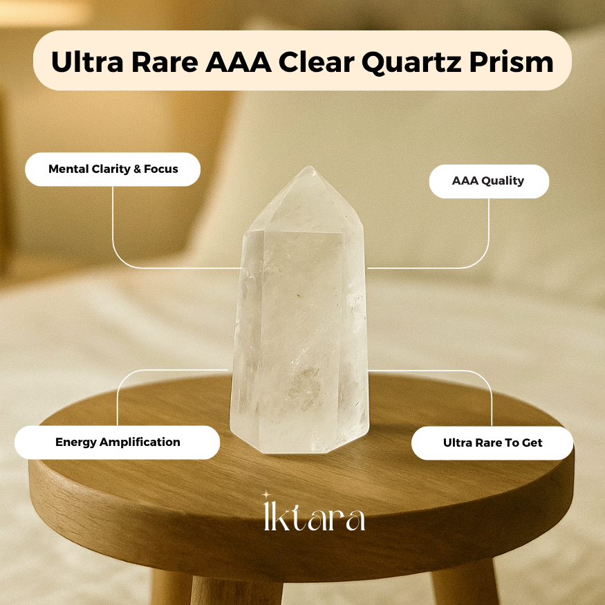 Celestial Clarity Clear Quartz (AAA Quality)