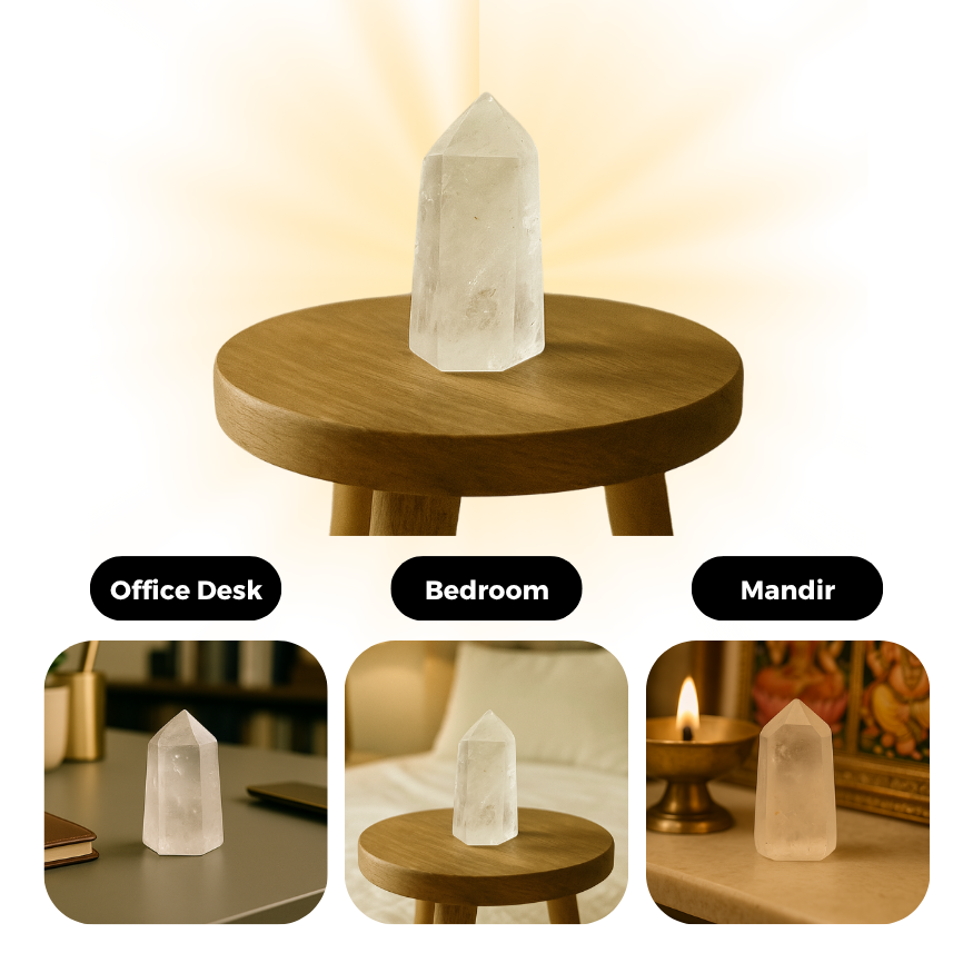 Celestial Clarity Clear Quartz (AAA Quality)
