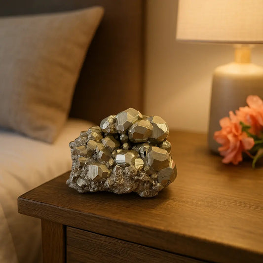 Money Magnet Peru Pyrite Cluster (AAA Quality) (100-200gms)