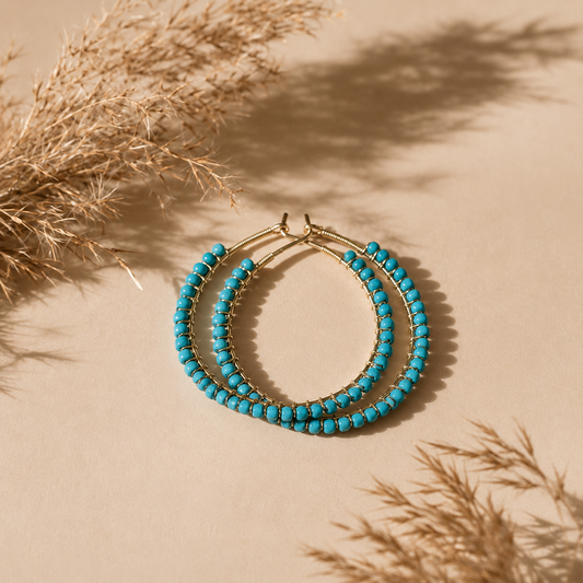 Turquoise Horizon Earrings