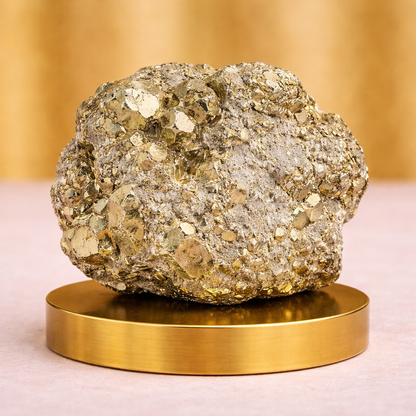 Limited Edition Peru Pyrite Raw Stone