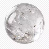 Clear Quartz Round 8MM Bead Bracelet for Mind & Soul Alignment