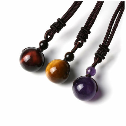 Tiger Eye  Pendant Necklace for Protection