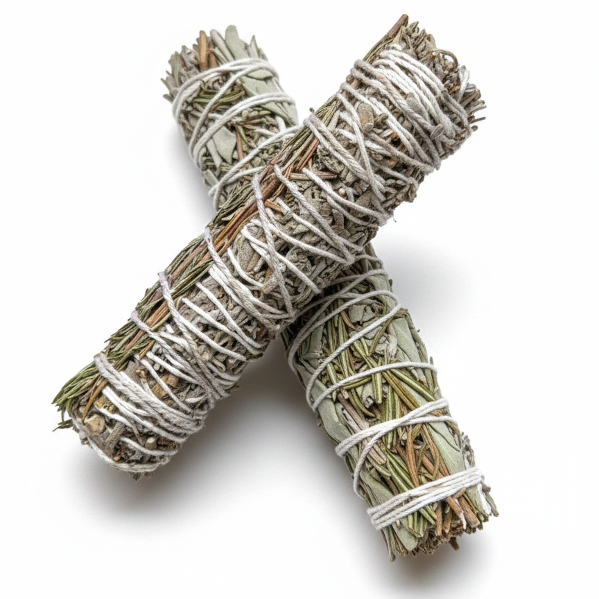 Rosemary Sage Smudge Stick - Clarity & Balance