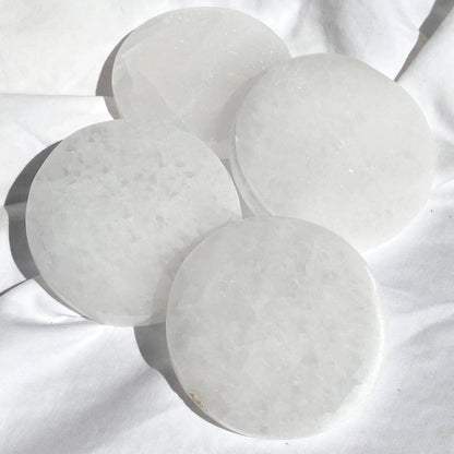 Selenite Charging Plate (3 Inch)