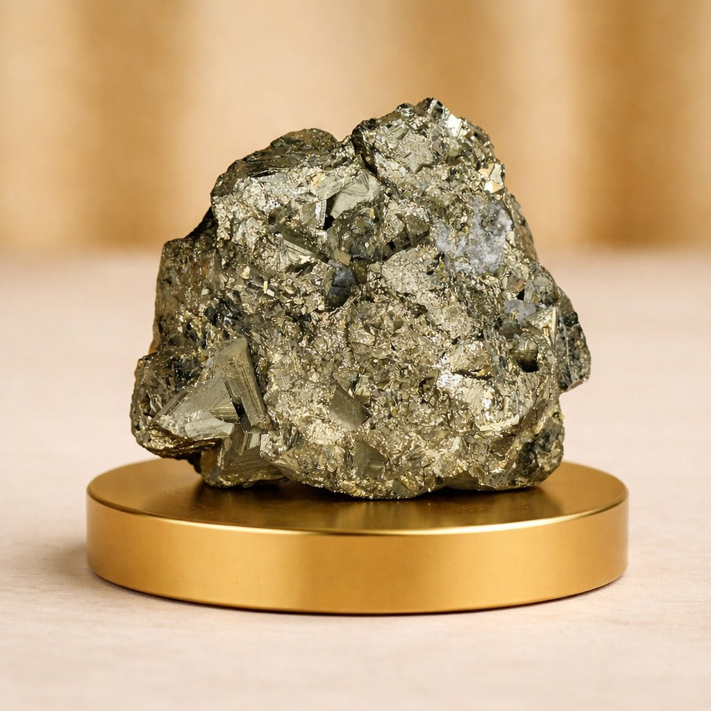 Limited Edition Peru Pyrite Raw Stone