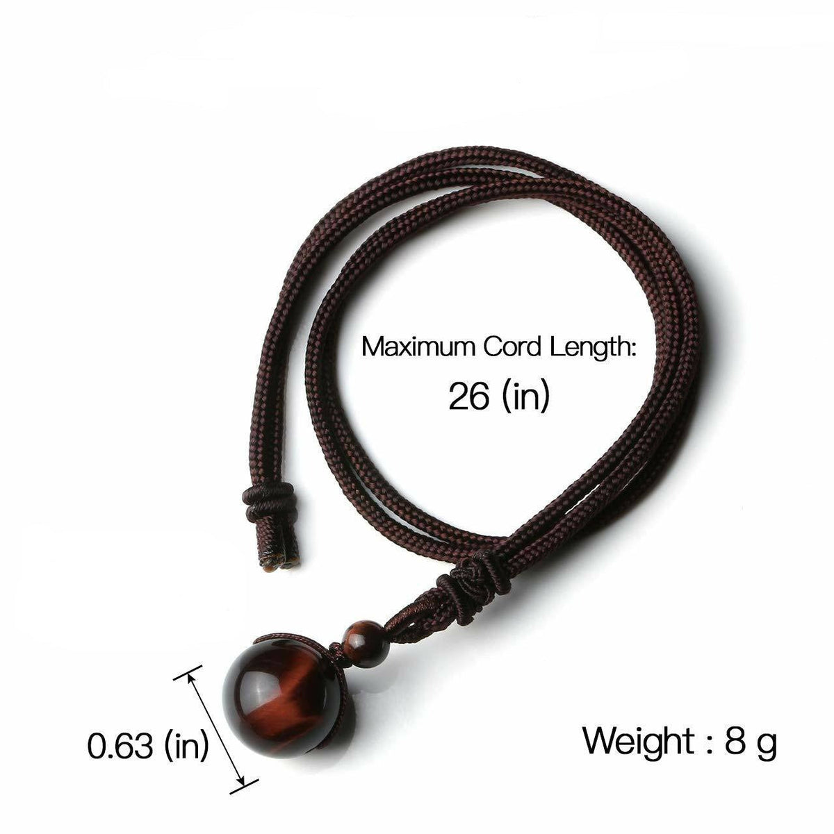 Tiger Eye  Pendant Necklace for Protection