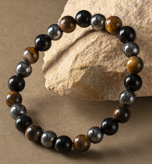 Triple Protection Men's 8MM Bracelet