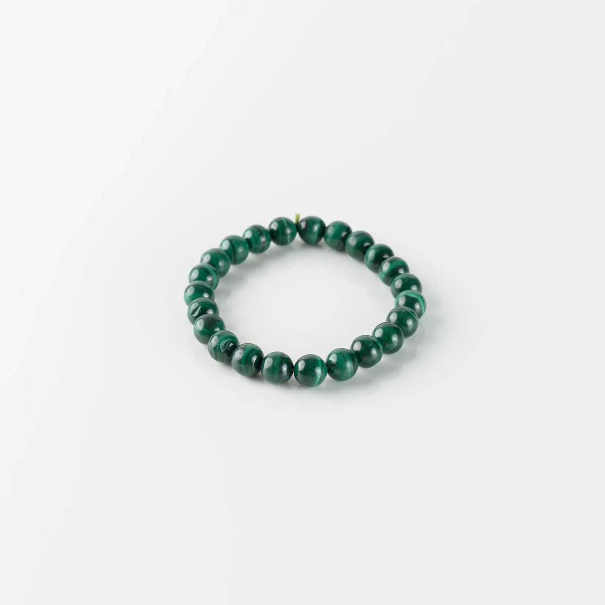 Natural Malachite AAA Bracelet 8MM With Certificate