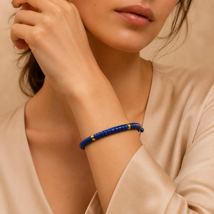 Lapis Lazuli Braided Bracelet