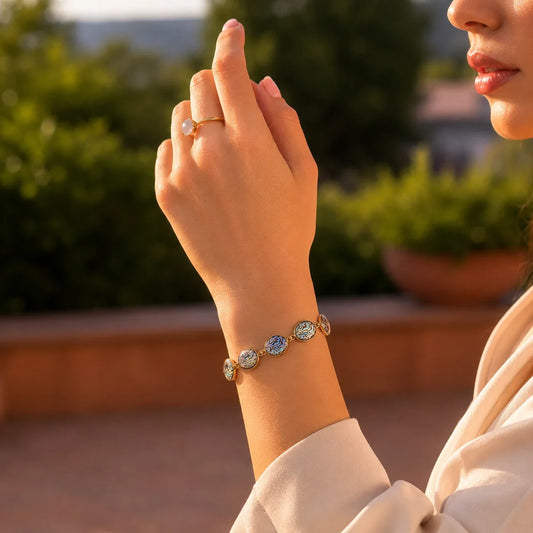 Pearl Tide Abalone Shell Bracelet