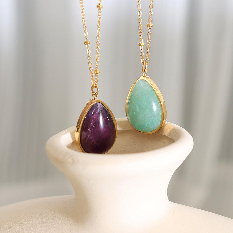 Aventurine Pendant Necklace for Luck & Abundance