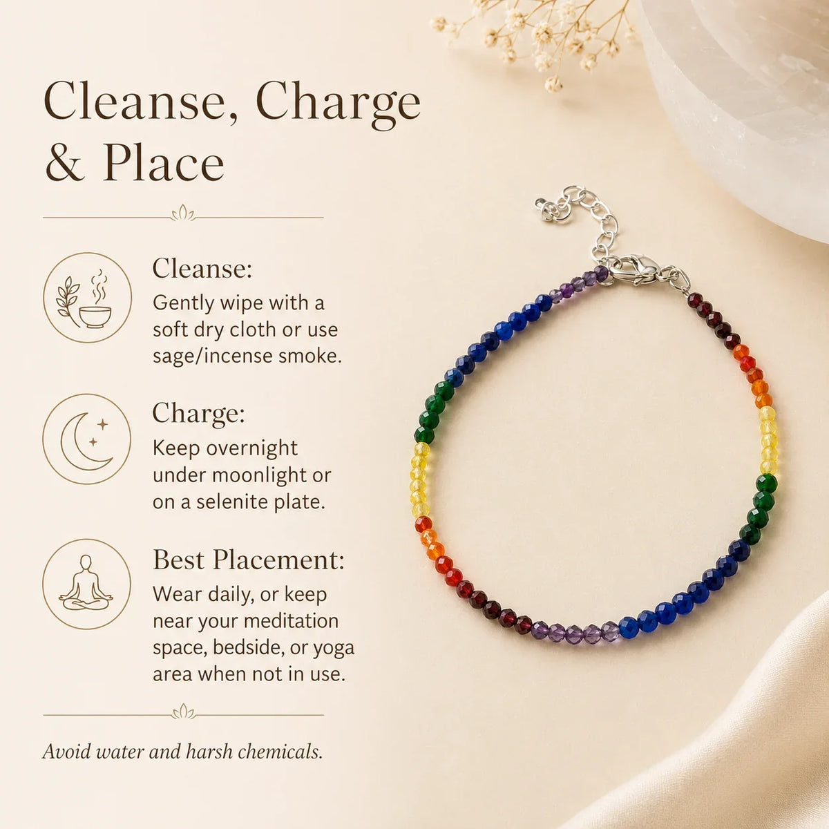 Seven Chakra Anklet – Full Body Alignment, Energy Flow & Spiritual Balance