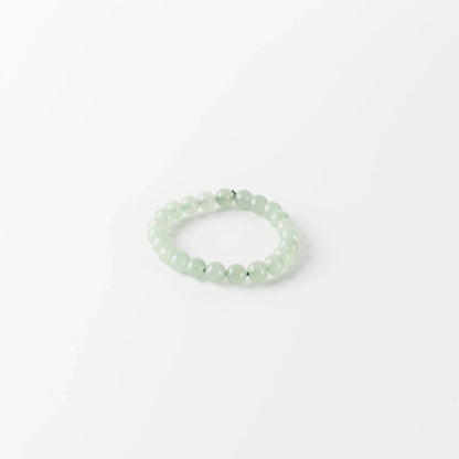 Green Aventurine Round 8MM Bead Bracelet – Aligns with Luck & Opportunities