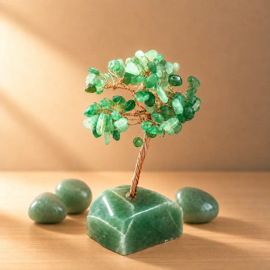 Green Aventurine Wealth Tree