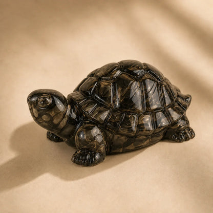 Swarna Shakti Pyrite Tortoise – Natural Pyrite Kachua for Abundance & Stability