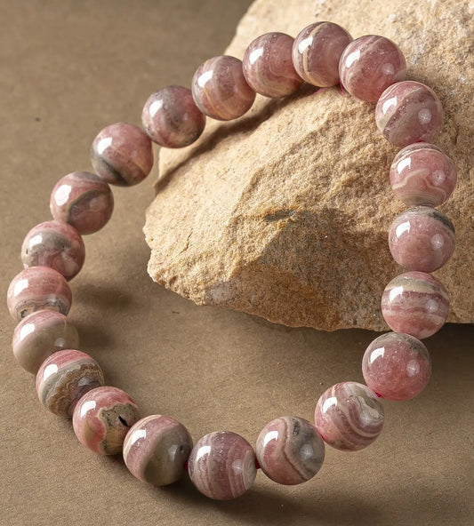 Natural Rhodochrosite AAA Bracelet 8MM With Certificate