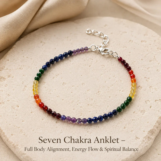 Seven Chakra Anklet – Full Body Alignment, Energy Flow & Spiritual Balance