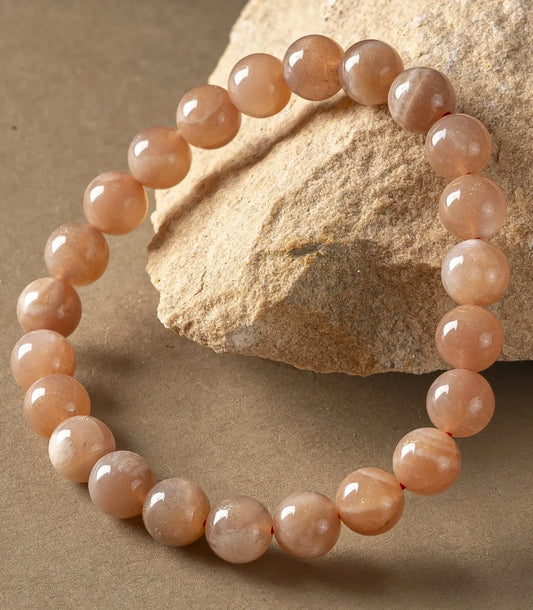 Natural Sunstone AAA Bracelet 8MM With Certificate