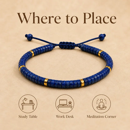 Lapis Lazuli Braided Bracelet