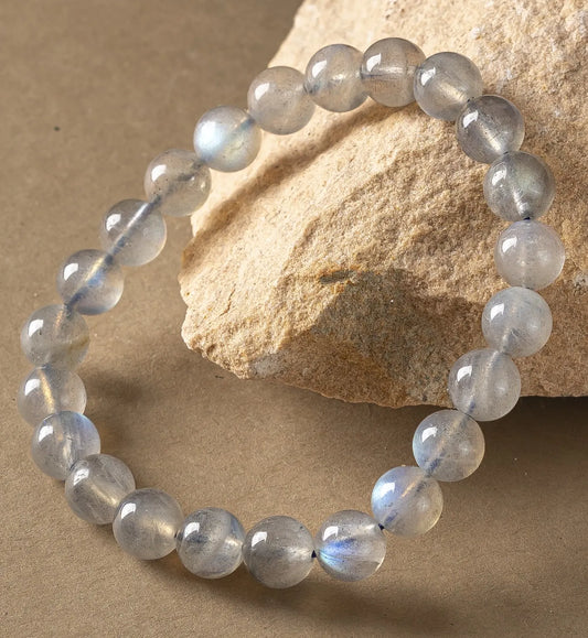 Natural Labradorite AAA Bracelet 8MM With Certificate
