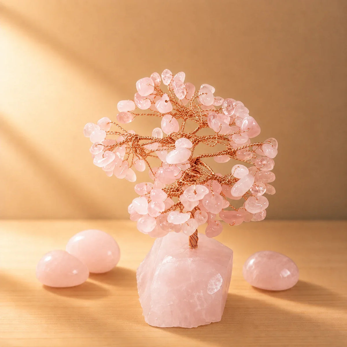 Rose Quartz Harmony Tree