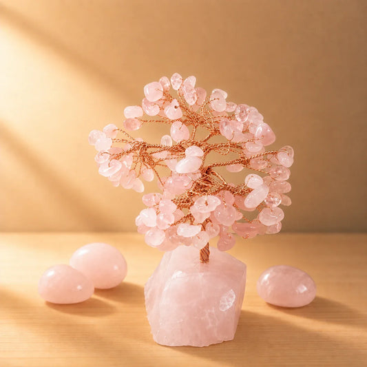 Rose Quartz Harmony Tree