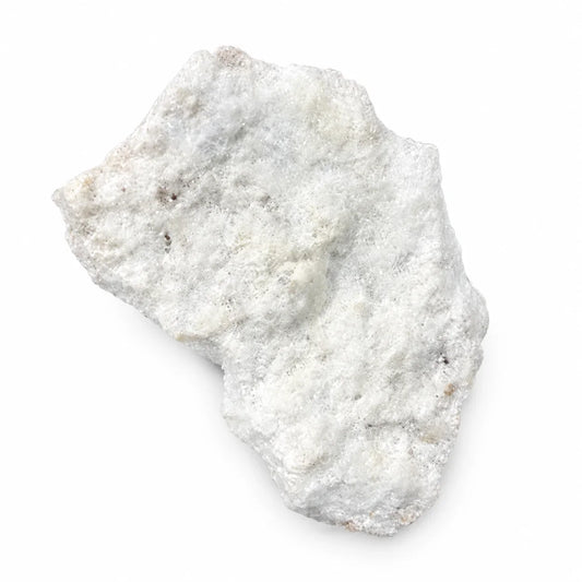 White Druzy Quartz  Mineral Specimen (156gm)
