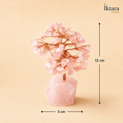 Rose Quartz Harmony Tree