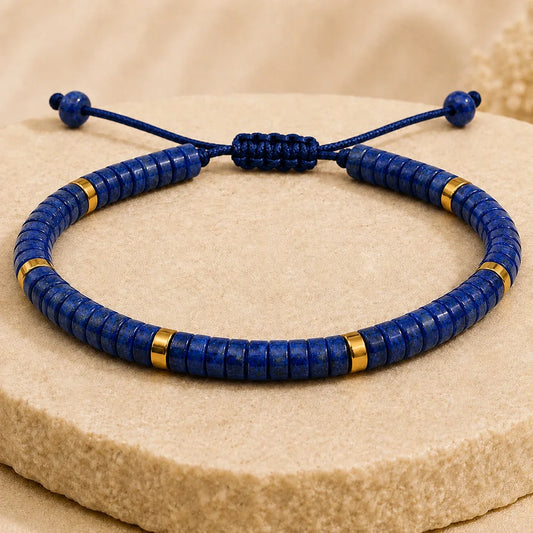 Lapis Lazuli Braided Bracelet