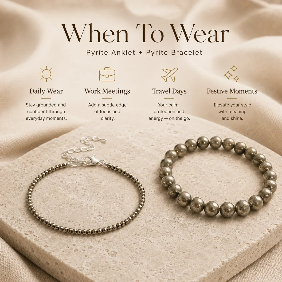Pyrite Power Couple Combo